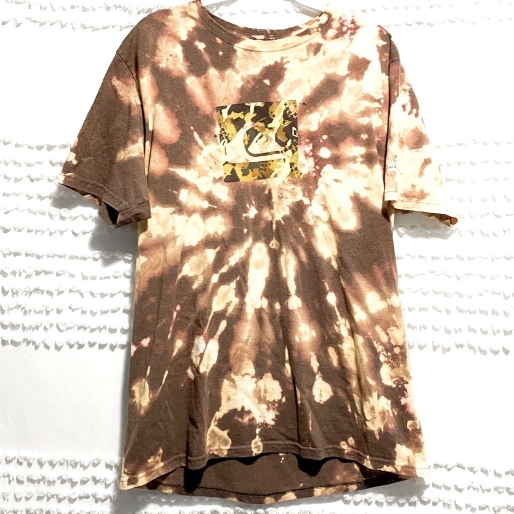 Quiksilver bleached short sleeve tee xl